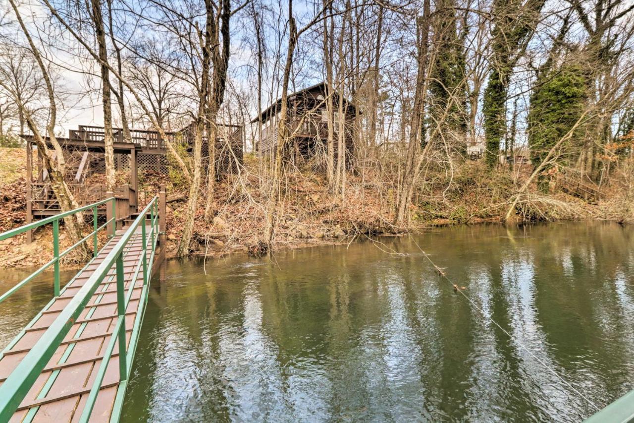 Cozy Heber Springs Cabin With Deck And Dock! Zewnętrze zdjęcie